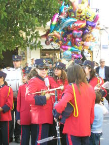 die Sch�lerkapelle wartet auf ihren Einsatz