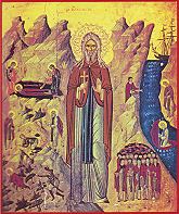 Ikone Hl. Johannis, der Eremit