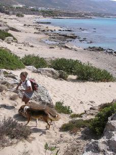 arch�ologischer Strand von Falasarna