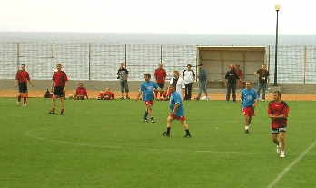 Das Meer im Hintergrund!