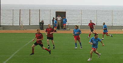 Das Spiel gewinnt an Schnelligkeit