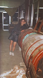 Ich und die gro�en Weinf�sser