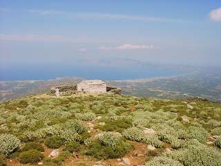 Kapelle und weiter Blick �ber ganz Nordwest-Kreta