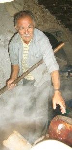 Entleeren des Kessels